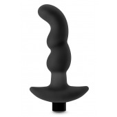 Черный вибромассажер простаты Prostate Massager 03 - 15,2 см. - Blush Novelties - в Пскове купить с доставкой