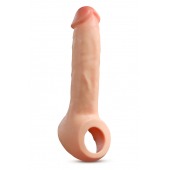 Телесная насадка-удлинитель Thrive 8.75 Inch Realistic Penis Extender Sleeve - 22,2 см. - Blush Novelties - в Пскове купить с доставкой