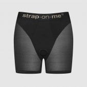 Трусики-шорты для фиксации насадок Strap-on-me Harness Lingerie Halo - size XS - Strap-on-me - купить с доставкой в Пскове