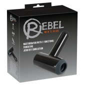 Черный мастурбатор с удобной ручкой Masturbator with 2 Functions - Orion - в Пскове купить с доставкой