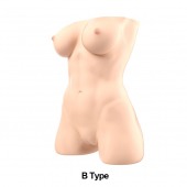 Телесный мастурбатор-торс Jessica B - Naked Factory - в Пскове купить с доставкой