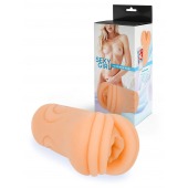 Телесный мастурбатор-вагина с рельефом на поверхности - Sexy Girl - в Пскове купить с доставкой