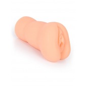 Телесный мастурбатор-вагина с 2 эрекционными кольцами в комплекте - Sexy Girl - в Пскове купить с доставкой