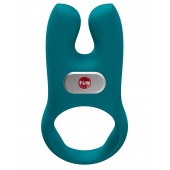 Зеленое эрекционное виброкольцо Nos - Fun Factory - в Пскове купить с доставкой