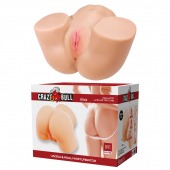 Телесный мастурбатор Olivia с 2 любовными отверстиями - Baile - в Пскове купить с доставкой