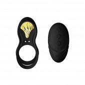 Черное эрекционное виброкольцо Bayek с пультом ДУ - Zalo - в Пскове купить с доставкой