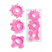 Комплект из 3 розовых эрекционных колец - Erowoman-Eroman - в Пскове купить с доставкой