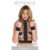 Фиксатор рук к груди увеличенного размера Bondage Collection Bondage Tie Plus Size - Lola Games - купить с доставкой в Пскове
