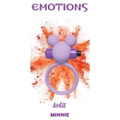 Сиреневое эрекционное виброколечко Emotions Minnie - Lola Games - в Пскове купить с доставкой