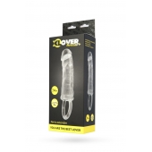 Прозрачная насадка с петлёй для фиксации - 14 см. - ToyFa - в Пскове купить с доставкой