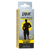 Спрей-пролонгатор длительного действия pjur SUPERHERO Strong Spray - 20 мл. - Pjur - купить с доставкой в Пскове