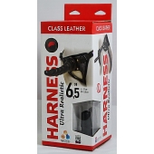 Насадка-фаллоимитатор на кожаных трусиках Harness Ultra Realistic 6,5  - 18,5 см. - LOVETOY (А-Полимер) - купить с доставкой в Пскове
