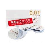 Супер тонкие презервативы Sagami Original 0.01 - 5 шт. - Sagami - купить с доставкой в Пскове