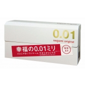 Супер тонкие презервативы Sagami Original 0.01 - 5 шт. - Sagami - купить с доставкой в Пскове