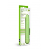 Зелёный биоразлагаемый вибратор Eco - 17,8 см. - Blush Novelties