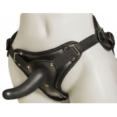 Женский страпон с вагинальной пробкой Woman Strap - 12 см. - LOVETOY (А-Полимер) - купить с доставкой в Пскове