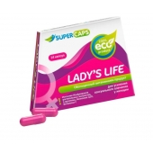 Возбуждающие капсулы Ladys Life - 14 капсул (0,35 гр.) - SuperCaps - купить с доставкой в Пскове