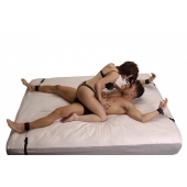 Бондаж для фиксации на кровати Frisky Bedroom Restraint Kit - XR Brands - купить с доставкой в Пскове