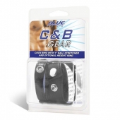 Утяжка для мошонки и пениса Cock Ring With 1  Ball Stretcher And Optional Weight Ring - BlueLine - купить с доставкой в Пскове