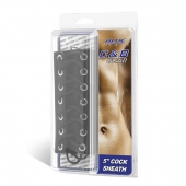Сбруя на член на шнуровке 5  Cock Sheath - BlueLine - купить с доставкой в Пскове