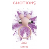 Розовое эрекционное виброколечко Emotions Minnie Light pink - Lola Games - в Пскове купить с доставкой