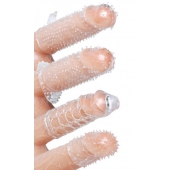 Набор из 4 насадок на член Pleasured Penis Enhancement Sleeve 4 Pack - XR Brands - в Пскове купить с доставкой