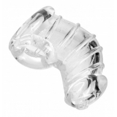 Насадка для ограничения эрекции Detained Soft Body Chastity Cage - XR Brands - купить с доставкой в Пскове