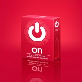 Супертонкие презервативы ON) Super Thin - 3 шт. - ON) - купить с доставкой в Пскове