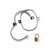 Металлический наручники с замком - ToyFa - купить с доставкой в Пскове