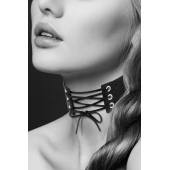 Оригинальный ошейник-чокер со шнуровкой - Bijoux Pour Toi - купить с доставкой в Пскове