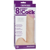 Ультрареалистичная насадка для трусиков Vac-U-Lock 8  ULTRASKYN Cock - 20,57 см. - Doc Johnson - купить с доставкой в Пскове