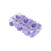 Фиолетовая насадка на пенис Rings Armour - Lola Games - в Пскове купить с доставкой