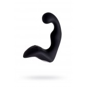 Чёрный изогнутый вибростимулятор простаты Erotist - Erotist Adult Toys - в Пскове купить с доставкой