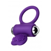 Фиолетовое виброкольцо с ресничками JOS PERY - JOS - в Пскове купить с доставкой