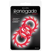 Набор из 3 красных эрекционных колец Renegade Gears - NS Novelties - в Пскове купить с доставкой