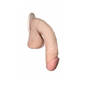 Сувенирный фаллос на присоске 03 - 17 см. - LOVETOY (А-Полимер) - купить с доставкой в Пскове