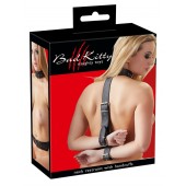 Фиксация на шею и запястья Bad Kitty Neck and Hand Restraints - Orion - купить с доставкой в Пскове