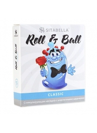 стимулирующий презерватив-насадка Roll   Ball Classic - Sitabella - купить с доставкой в Пскове