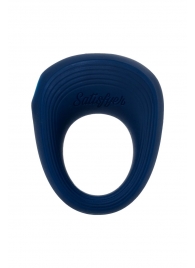 Синее эрекционное кольцо на пенис Satisfyer Ring 2 - Satisfyer - в Пскове купить с доставкой