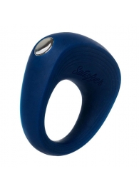 Синее эрекционное кольцо на пенис Satisfyer Ring 2 - Satisfyer - в Пскове купить с доставкой