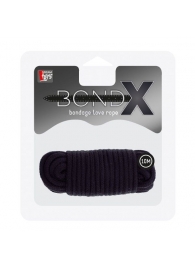 Черная веревка для связывания BONDX LOVE ROPE - 10 м. - Dream Toys - купить с доставкой в Пскове