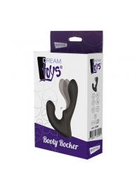 Чёрный массажер простаты с 2 моторами BOOTY ROCKER - Dream Toys - в Пскове купить с доставкой