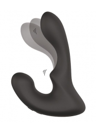 Чёрный массажер простаты с 2 моторами BOOTY ROCKER - Dream Toys - в Пскове купить с доставкой
