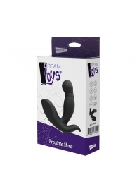 Черный вибромассажер простаты PROSTATE HERO - Dream Toys - в Пскове купить с доставкой