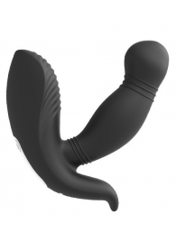 Черный вибромассажер простаты PROSTATE HERO - Dream Toys - в Пскове купить с доставкой