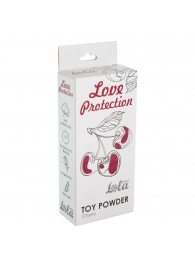 Пудра для игрушек Love Protection с ароматом вишни - 30 гр. - Lola Games - купить с доставкой в Пскове