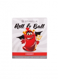 Стимулирующий презерватив-насадка Roll   Ball Cherry - Sitabella - купить с доставкой в Пскове