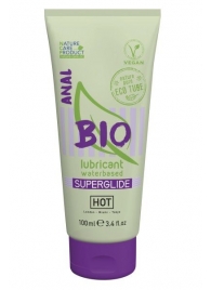 Интимный увлажняющий анальный гель BIO SuperGlide - 100 мл. - HOT - купить с доставкой в Пскове