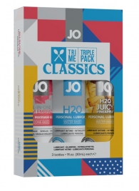 Подарочный набор лубрикантов Tri-Me Triple Pack Classics - System JO - купить с доставкой в Пскове