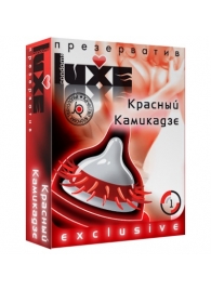 Презерватив LUXE  Exclusive   Красный Камикадзе  - 1 шт. - Luxe - купить с доставкой в Пскове